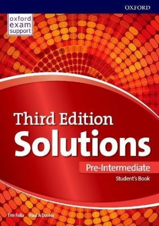 SOLUTIONS (3/ED.) - PRE INTERMEDIATE - BOOK W/Online Pract.